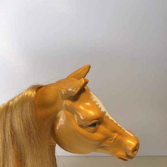 Vintage 1980 Barbie doll’s horse Dallas Golden Palomino #3312 - Picture 12 of 17